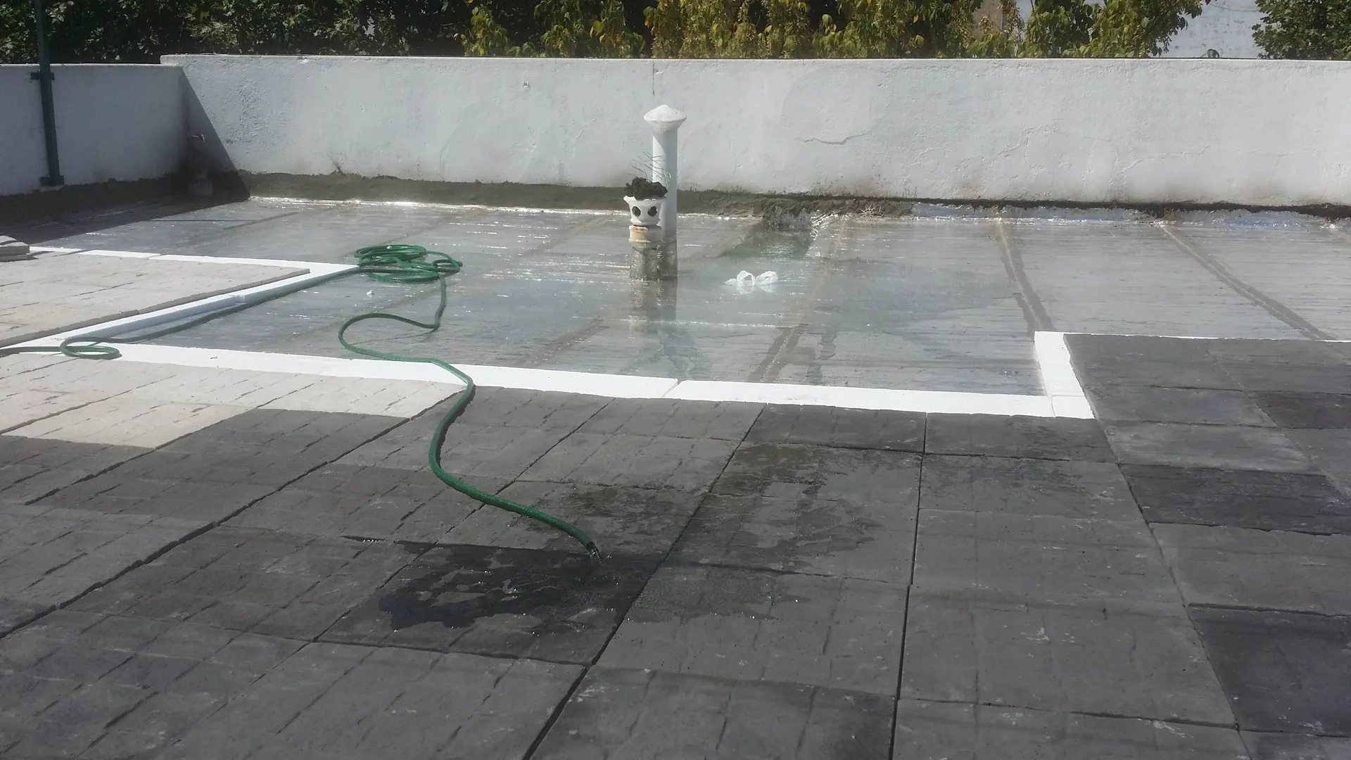 Impermeabilización y colocación de piso en azotea